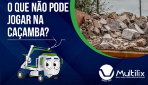 NAO PODE JOGAR NA CACAMBA