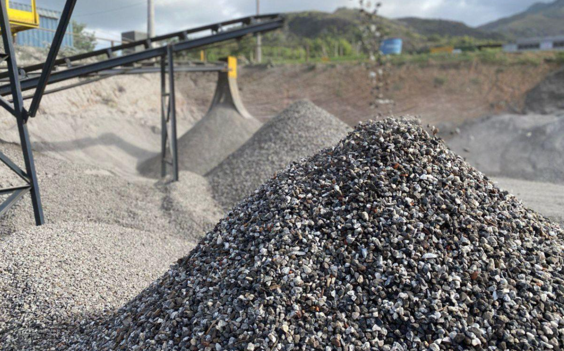 Agregado de concreto reciclado